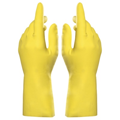 Mapa Vital 124 Chemical-Resistant Janitorial Latex Gauntlet Gloves